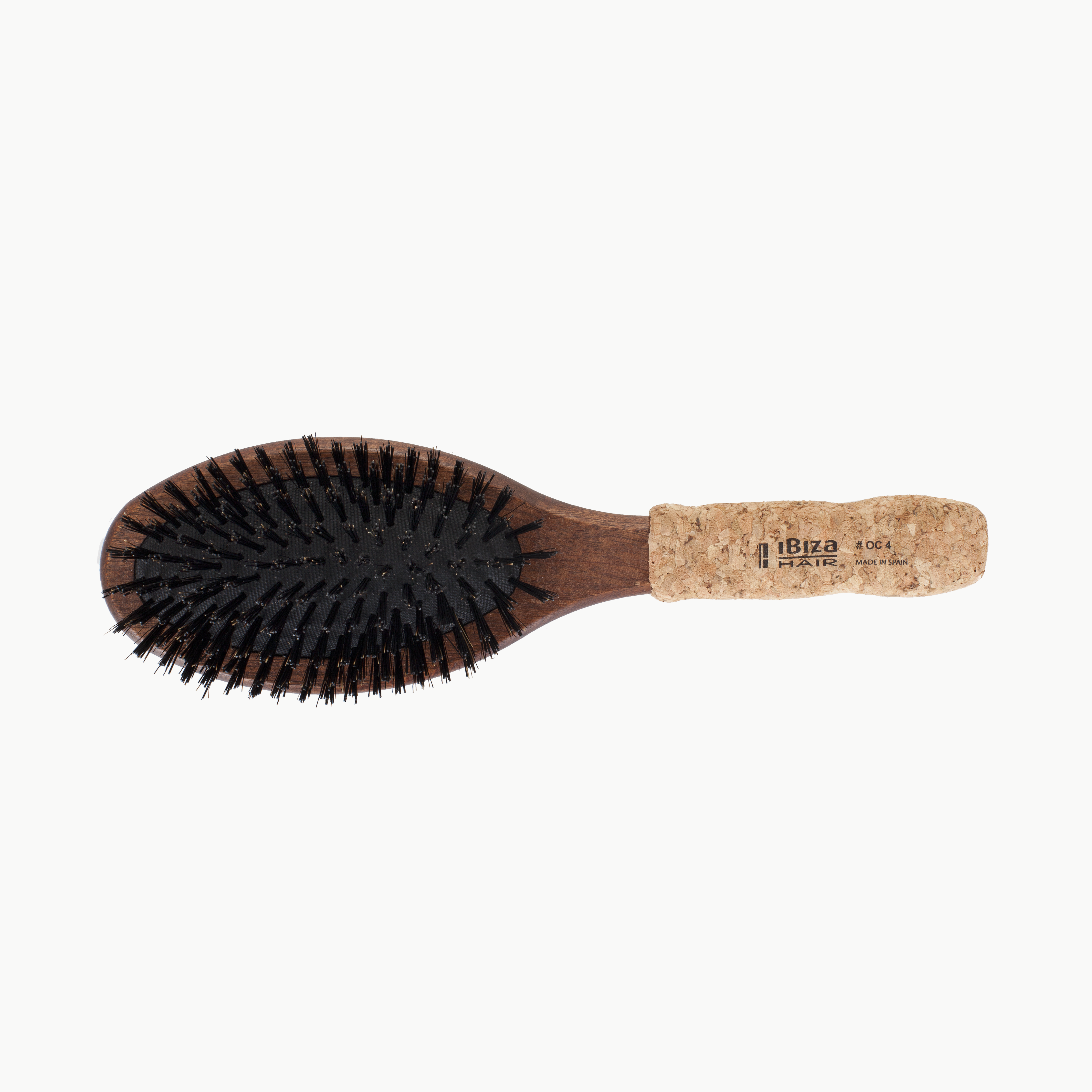 Ibiza Hair OC4 brosse ovale sanglier manche liège