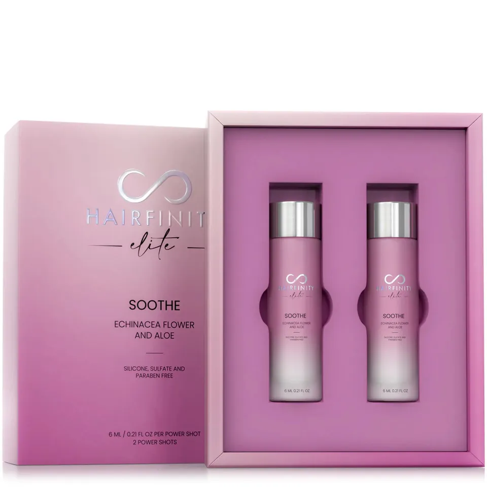 Hair Infinity Power Shots soin cuir chevelu Soothe aloe vera