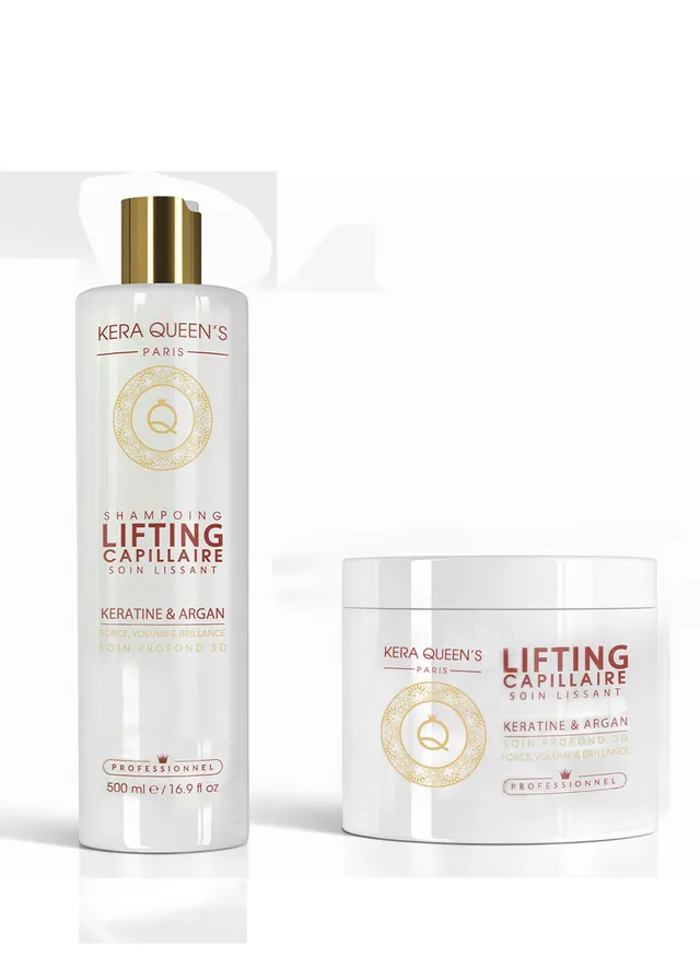 Kera Queen's Lifting Argan kit cheveux abîmés