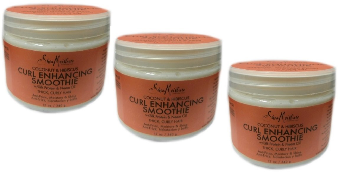 Shea Moisture Coconut & Hibiscus smoothie boucles 340 g coco
