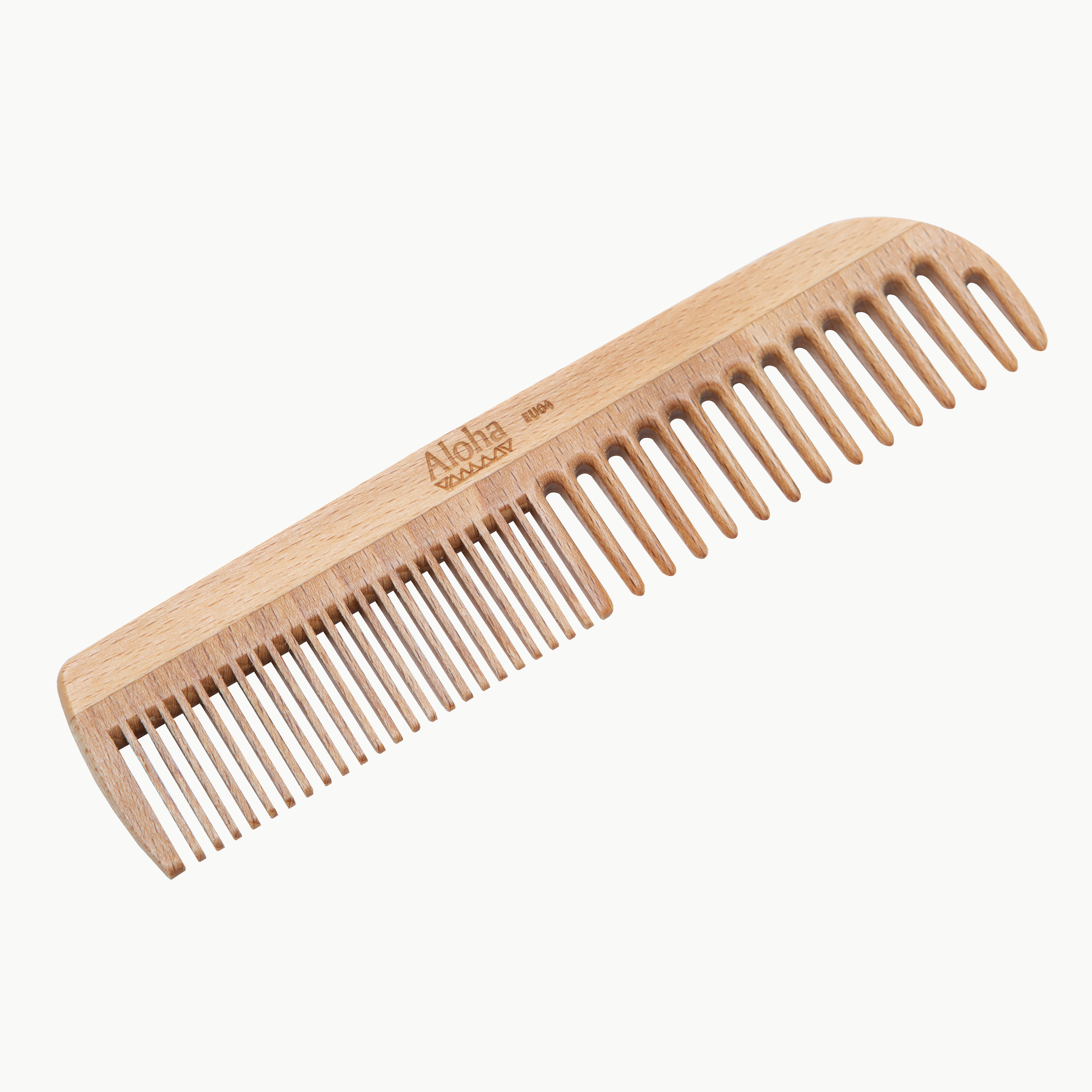 Ibiza Hair Aloha EU04 peigne homme hêtre 18 cm étui liège