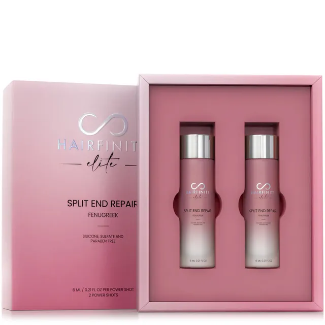 Hair Infinity Power Shots soin pointes Split End Repair fenugrec