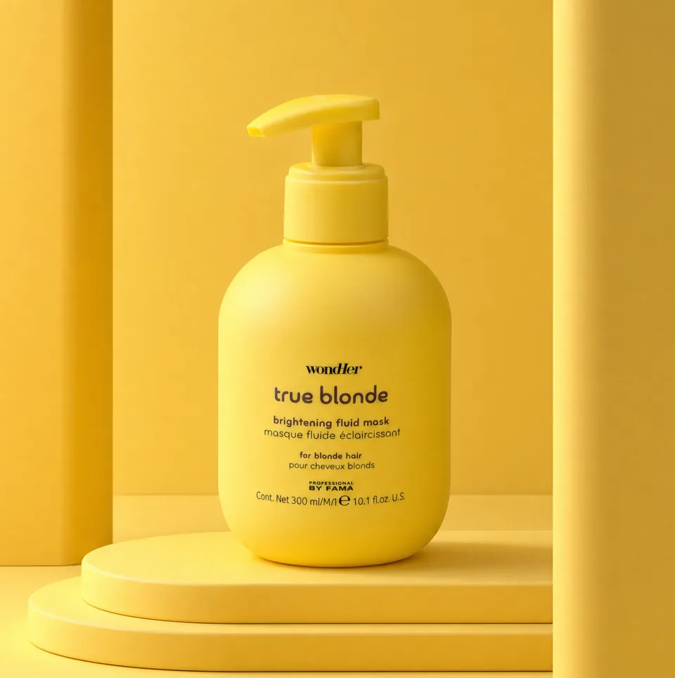 Professional by Fama True Blonde Brightening Fluid Mask cheveux blonds