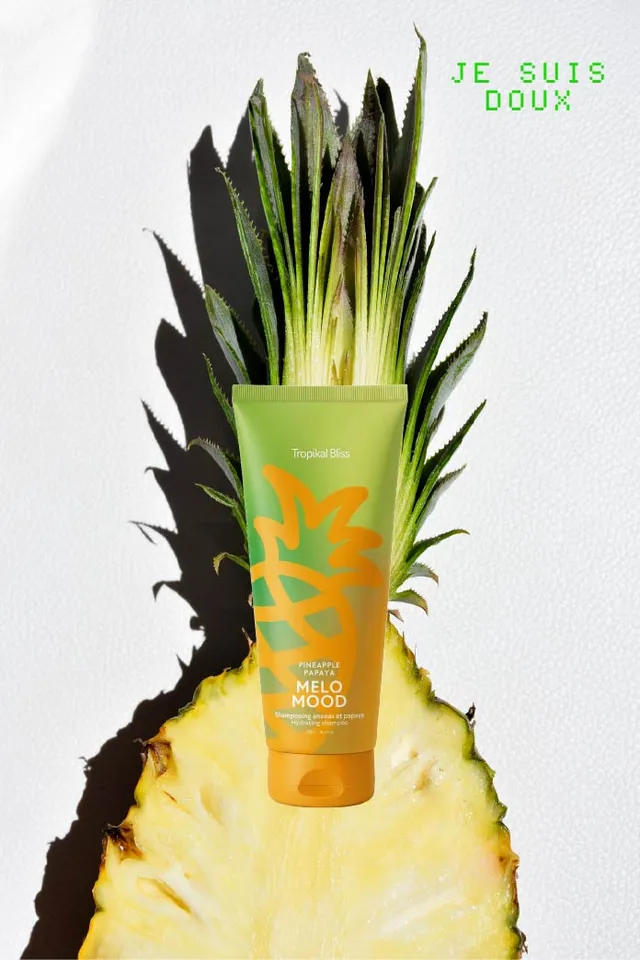 Tropikalbliss Melo Mood shampooing doux ananas papaye