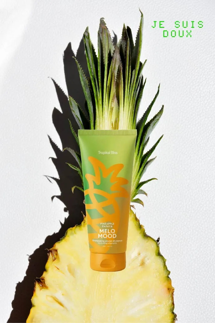 Tropikalbliss Melo Mood shampooing doux ananas papaye