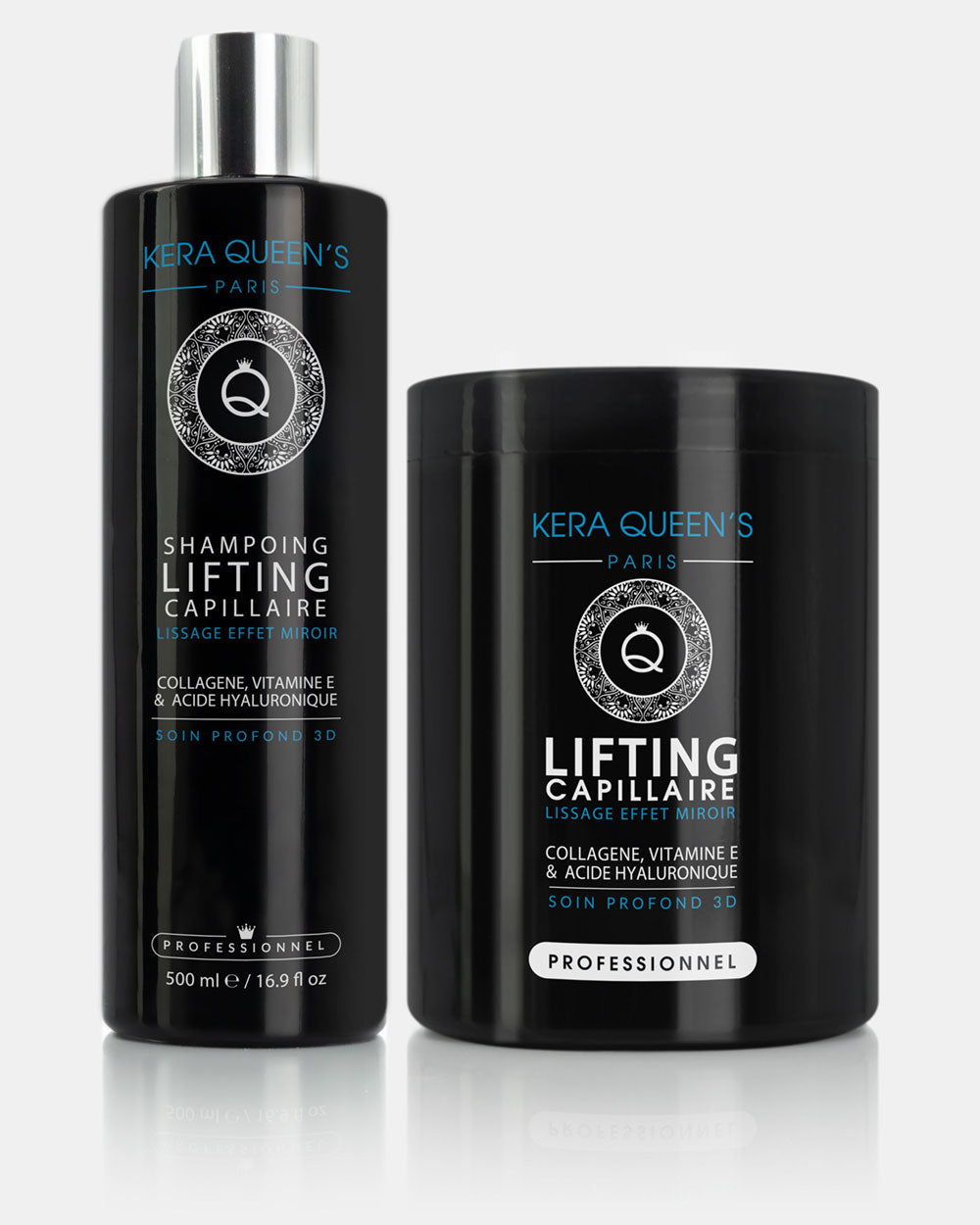 Kera Queen's Lifting Kératine Intense kit duo 1000 cheveux abîmés