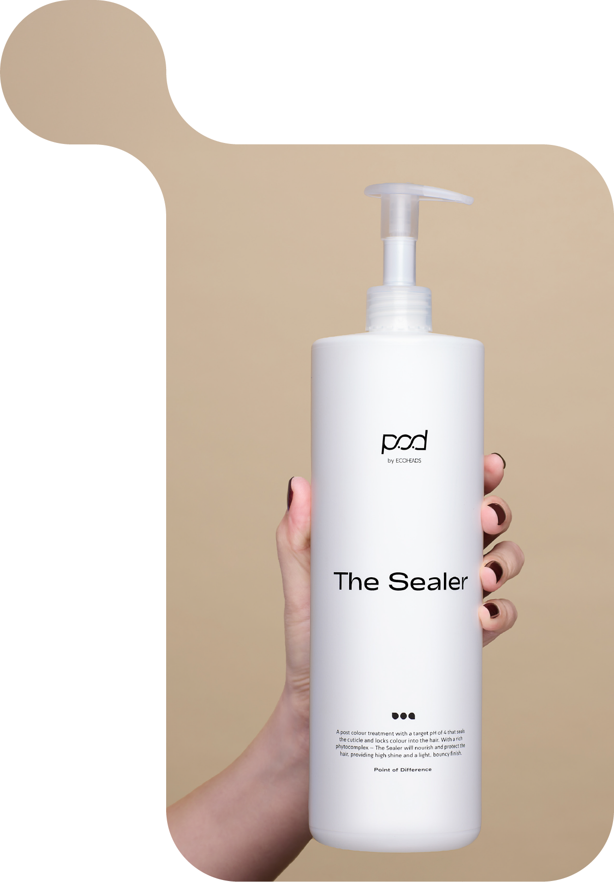 EcoHeads P.O.D Care Sealer soin post-couleur cheveux colorés