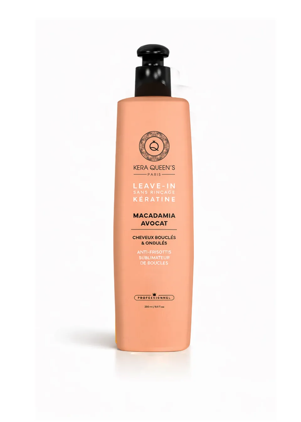Kera Queen's Rituel Macadamia leave-in 250ml cheveux secs