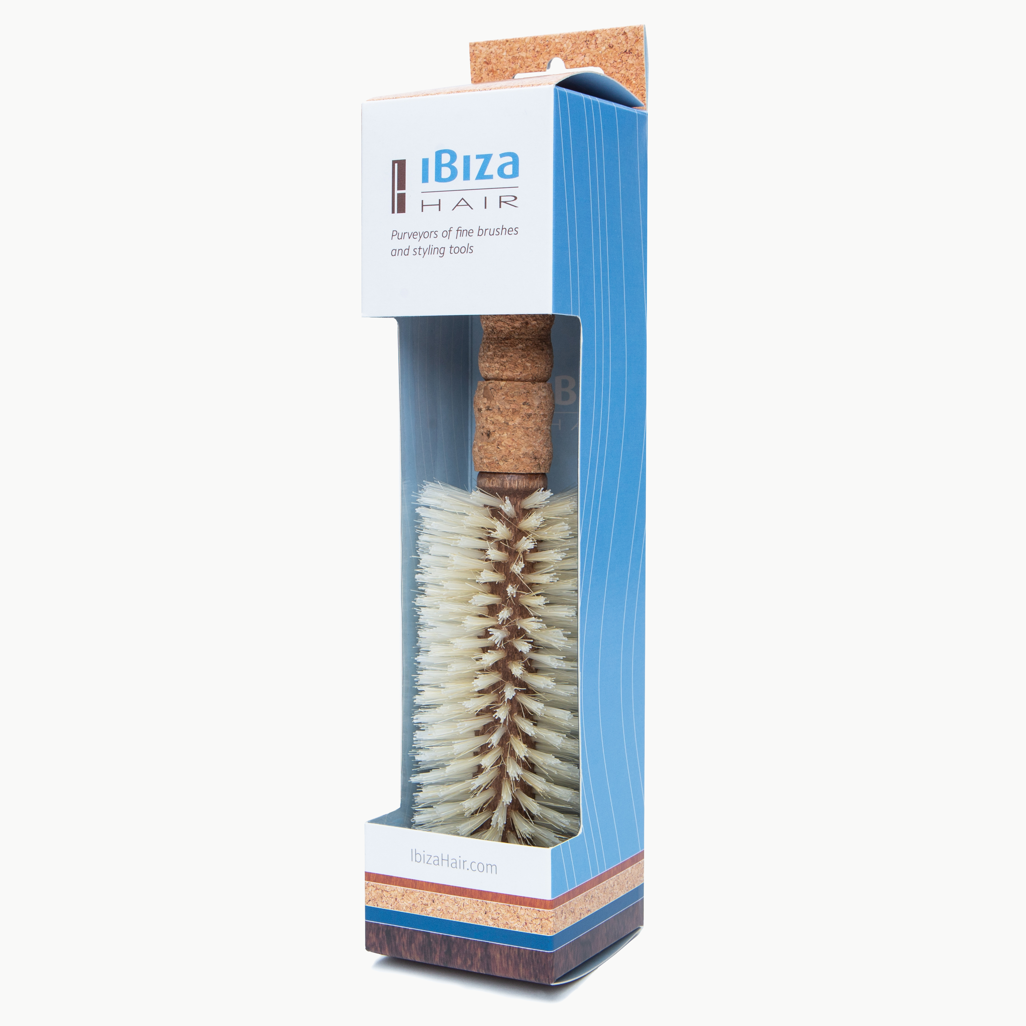 Ibiza Hair B Series B6 brosse ronde 55 mm cheveux colores