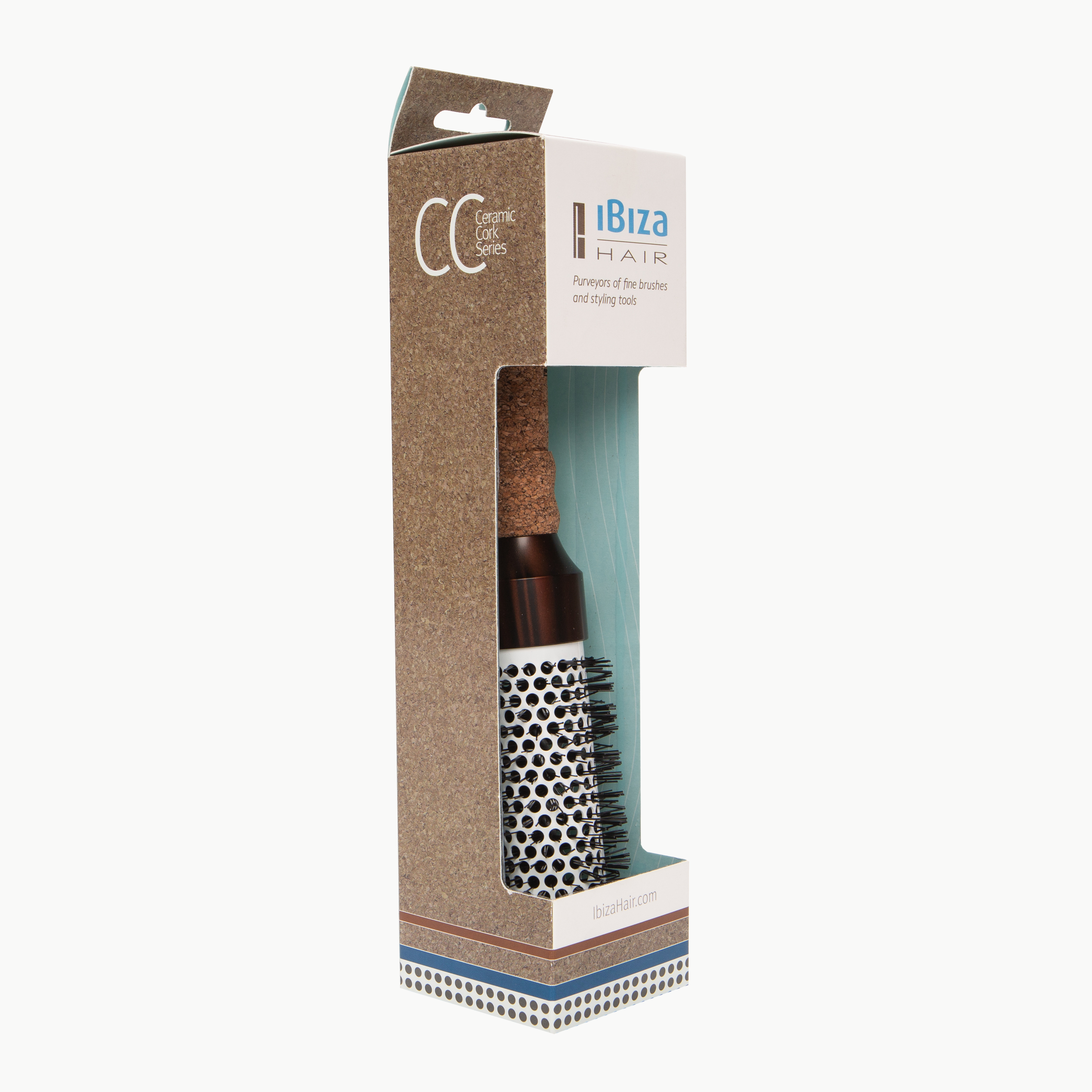 Ibiza Hair CC Series CC3 brosse ronde 50 mm céramique ionique