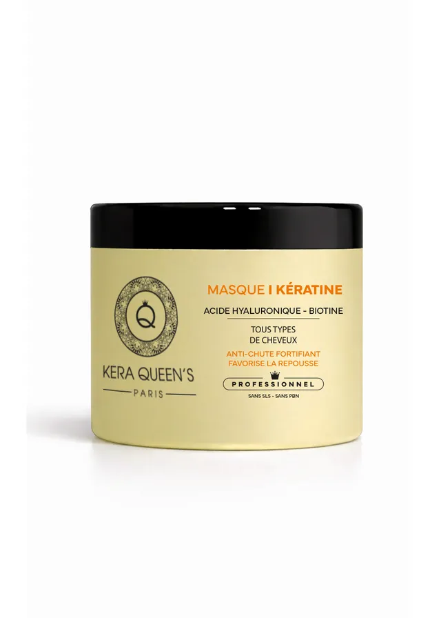 Kera Queen's Rituel Biotine Masque 500ml Sans Sulfate