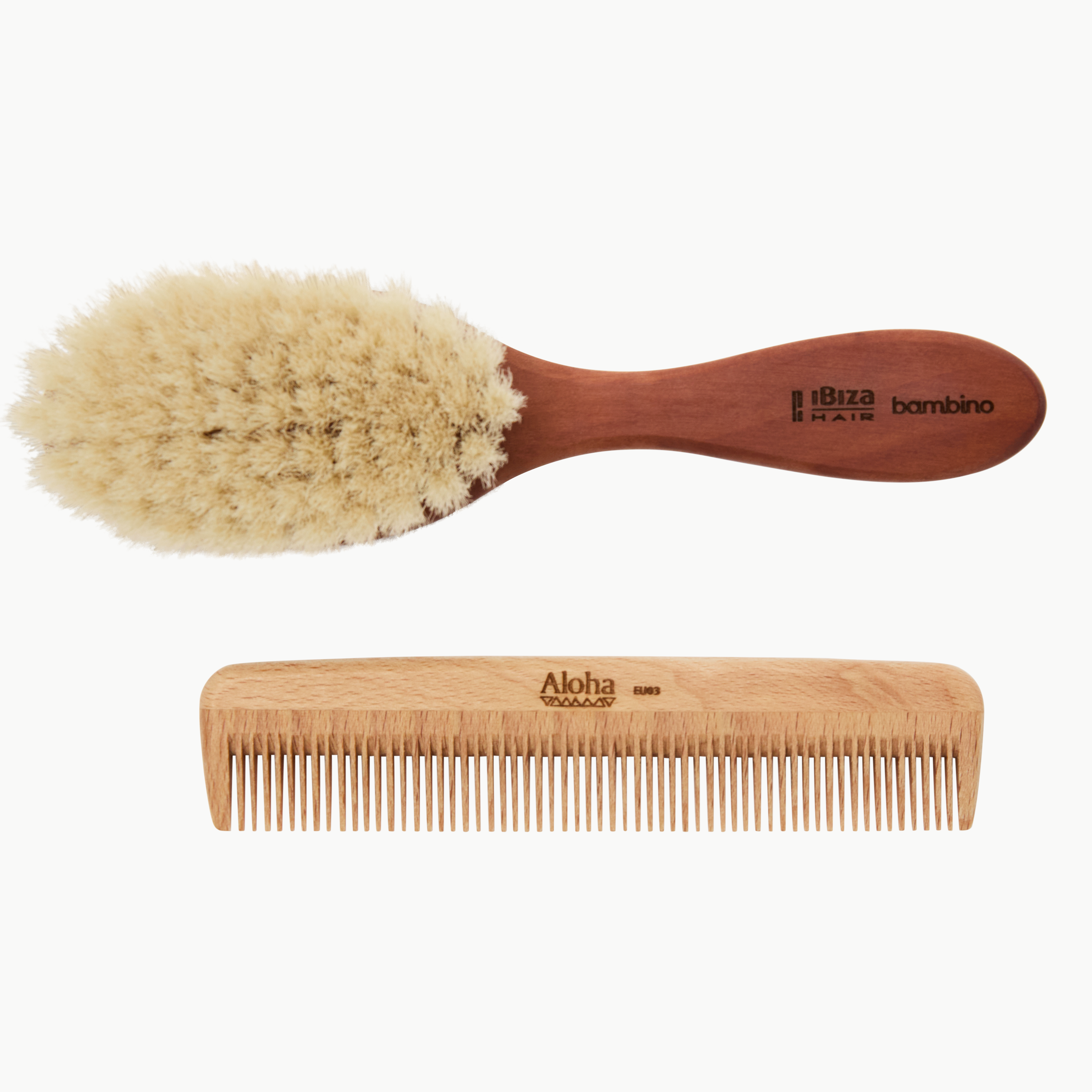 Ibiza Hair Special bambino brosse bébé + peigne Aloha
