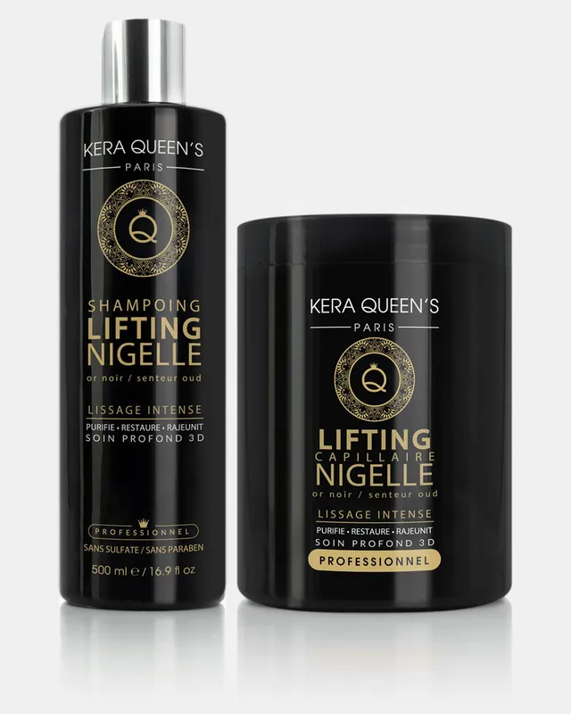 Kera Queen's Lifting Nigelle kit duo 1000 cheveux secs