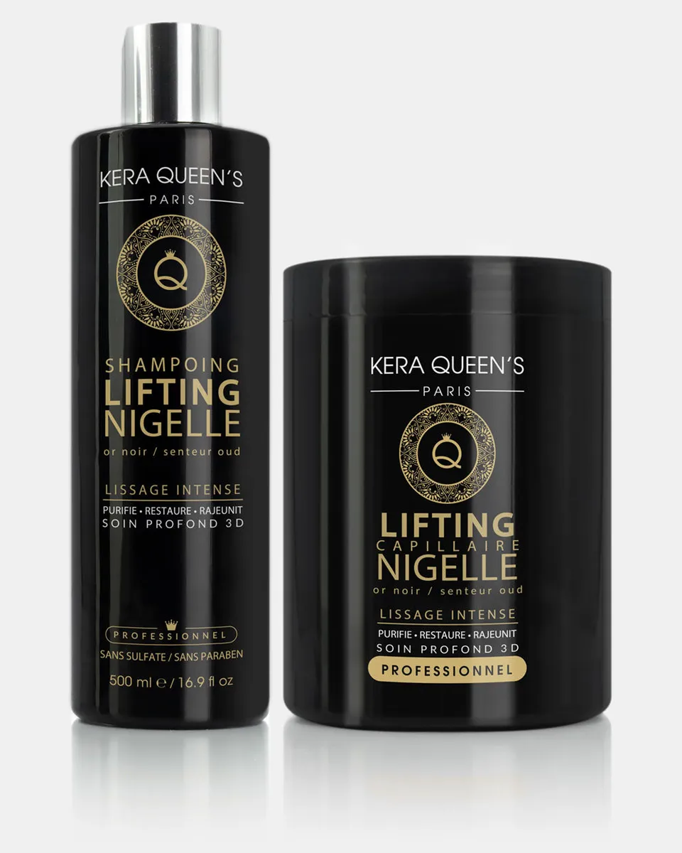 Kera Queen's Lifting Nigelle kit duo 1000 cheveux secs