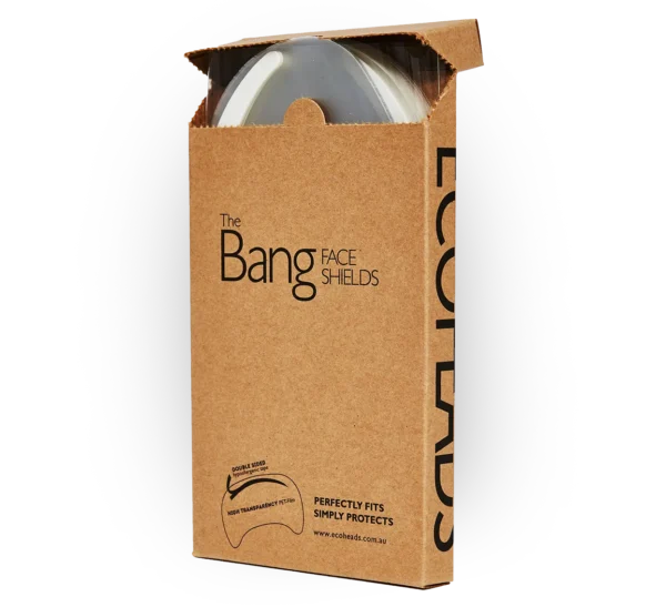 EcoHeads Accessories Bang Face Shields 60 protections