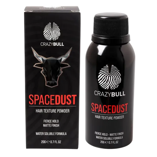 Crazy Bull Space Dust poudre cheveux mat volume fort