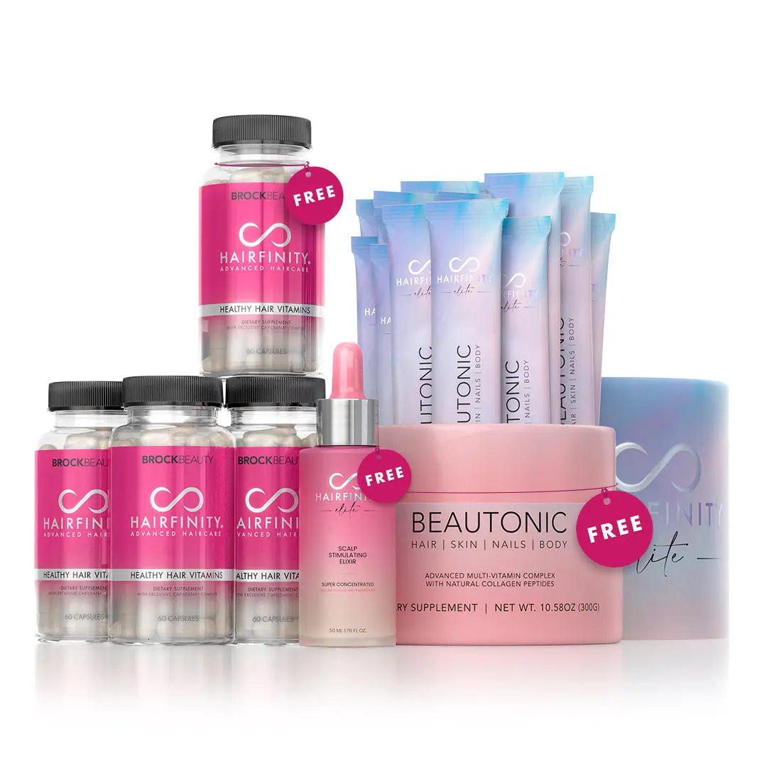 Hairfinity Growth Boosters 30-Day System kit pousse 30 jours