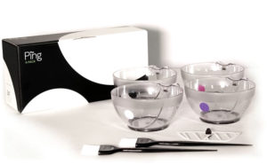 EcoHeads The Ping X X-Pack kit bols pinceaux coloration