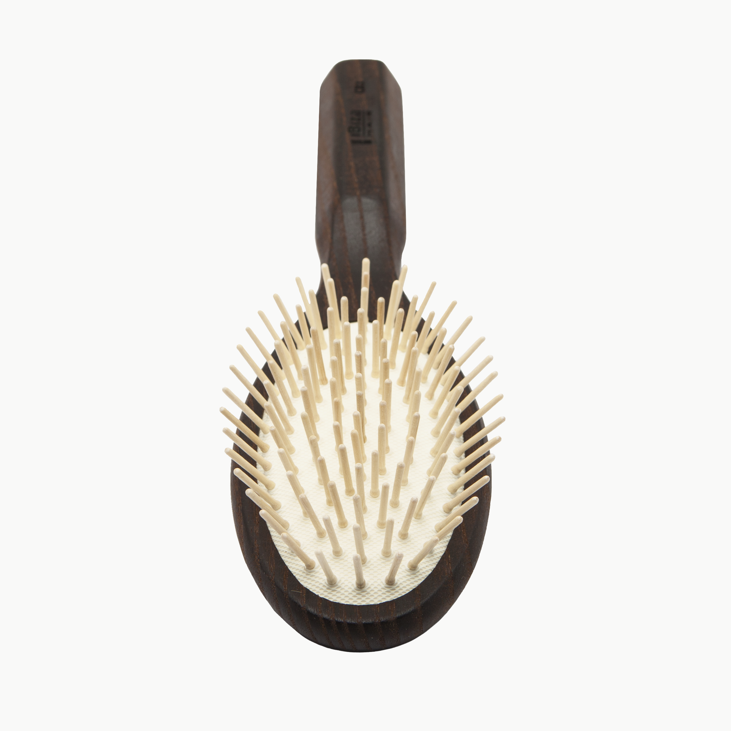 Ibiza Hair CX1 brosse ovale picots bois carbonisé