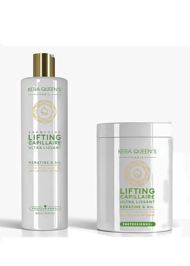 Kera Queen's Lifting Ail kit duo shampoing anti-chute