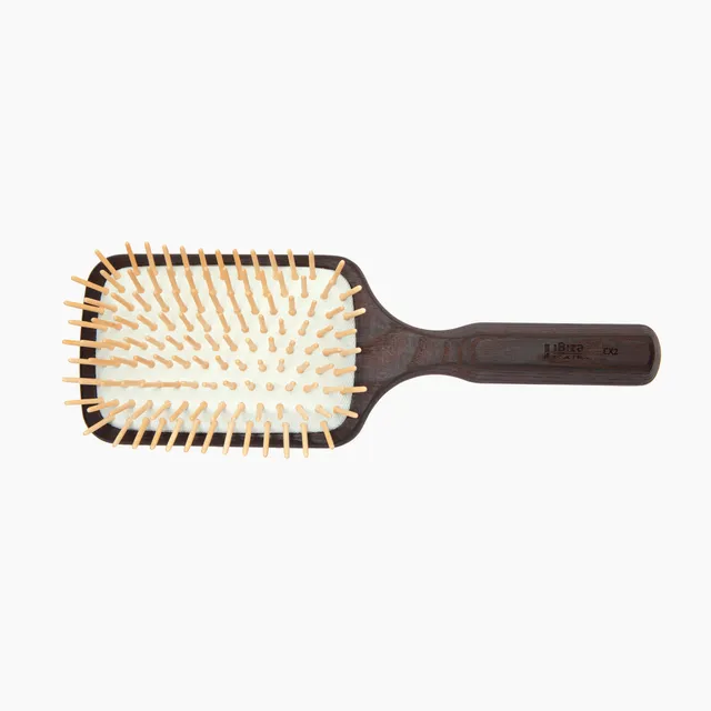 Ibiza Hair CX Series CX2 brosse plate bois picots cuir chevelu