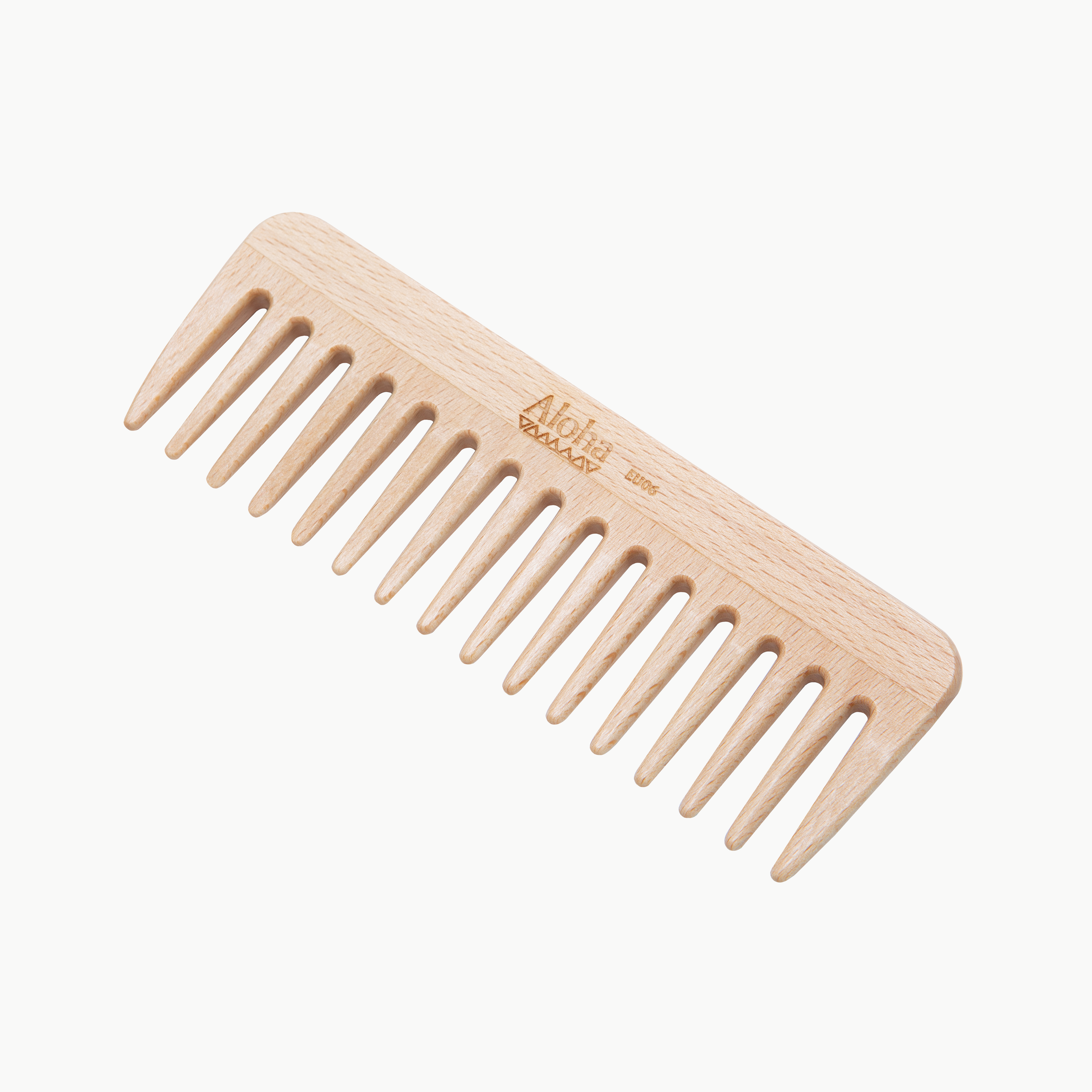 Ibiza Hair Aloha EU06 peigne coiffage bois dents larges
