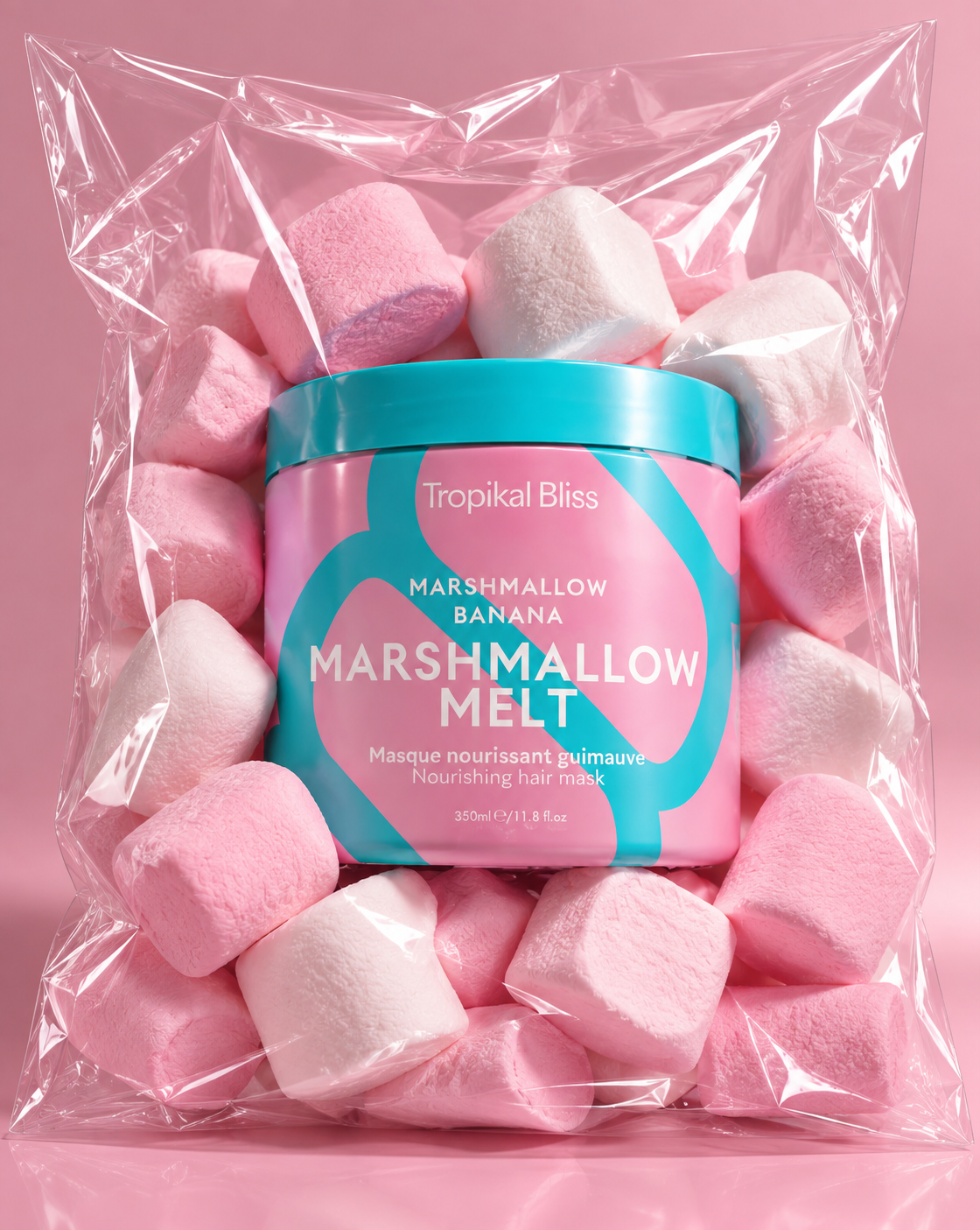 Tropikalbliss Marshmallow Melt masque cheveux secs banane