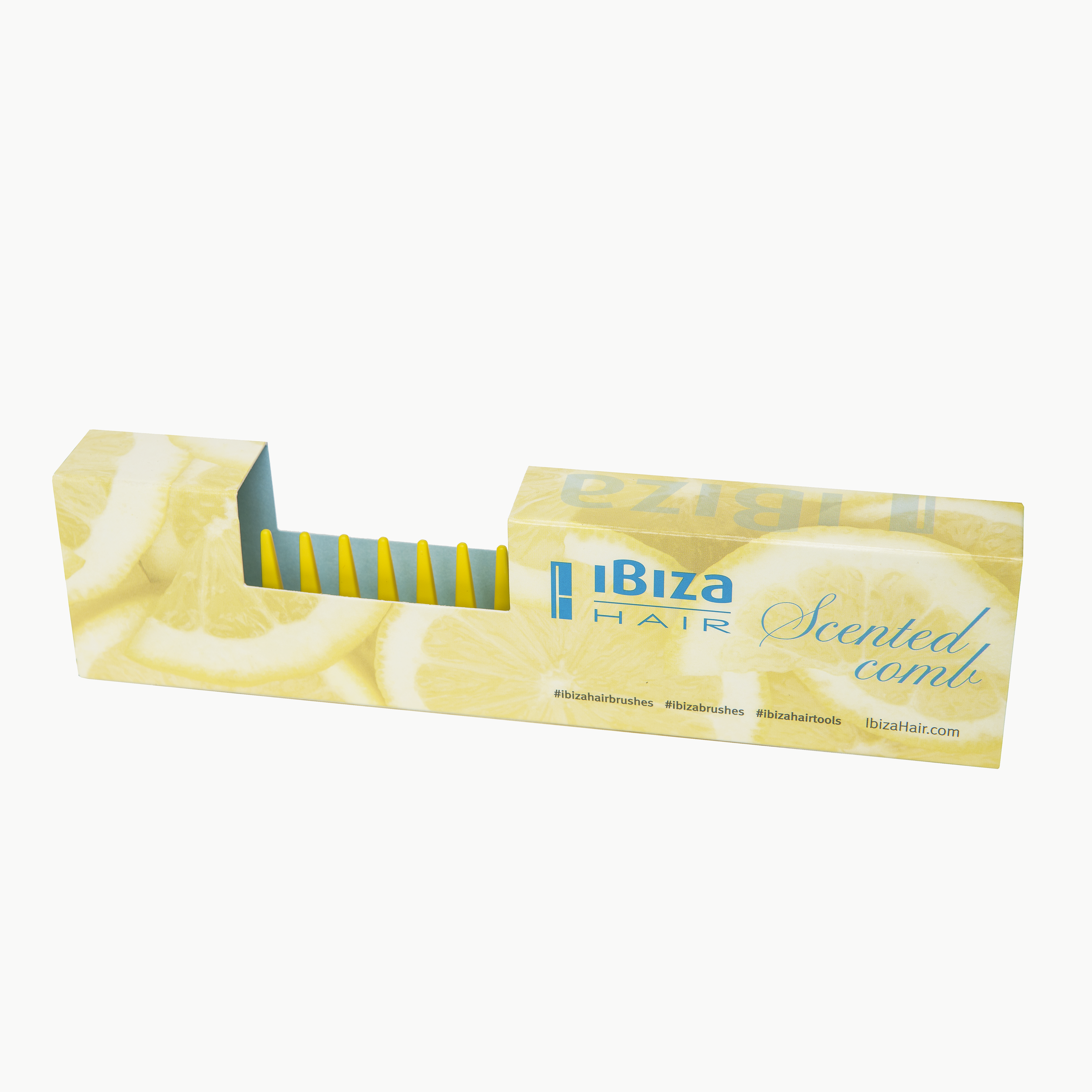 Ibiza Hair Peigne démêlant citron parfumé flexible