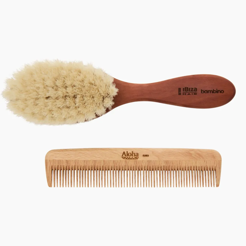 Ibiza Hair Special bambino brosse bébé + peigne Aloha