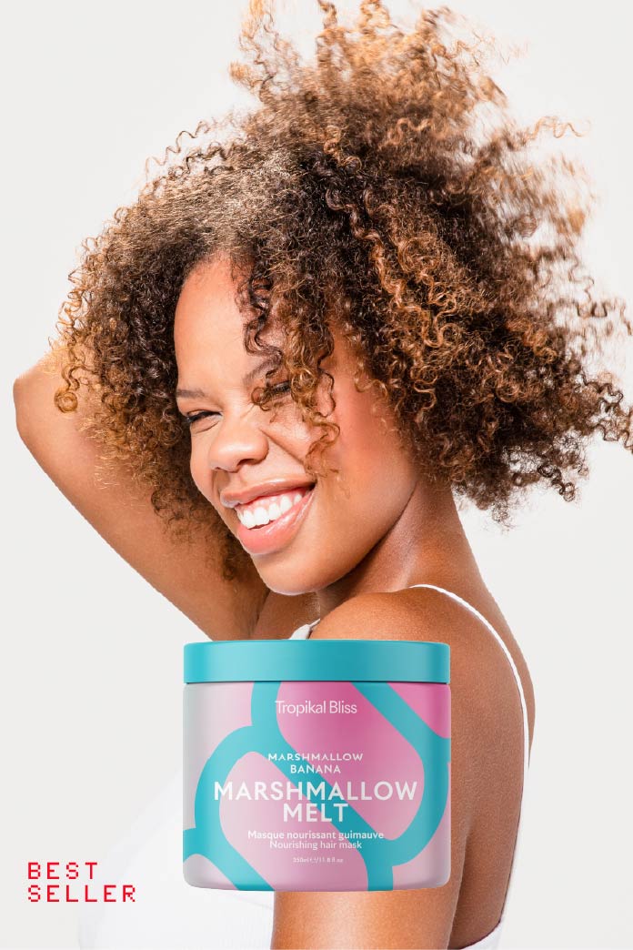 Tropikalbliss Marshmallow Melt masque cheveux secs banane