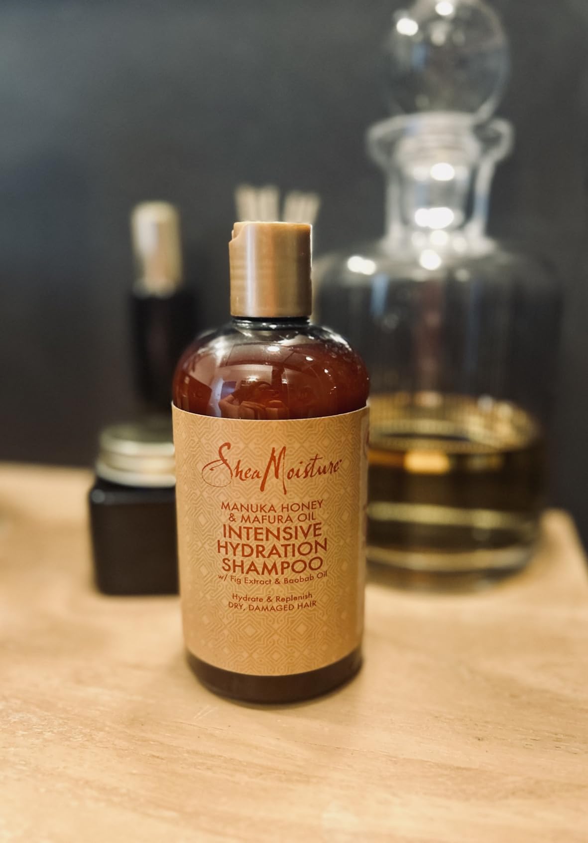 Shea Moisture Manuka Honey shampooing cheveux bouclés 384ml