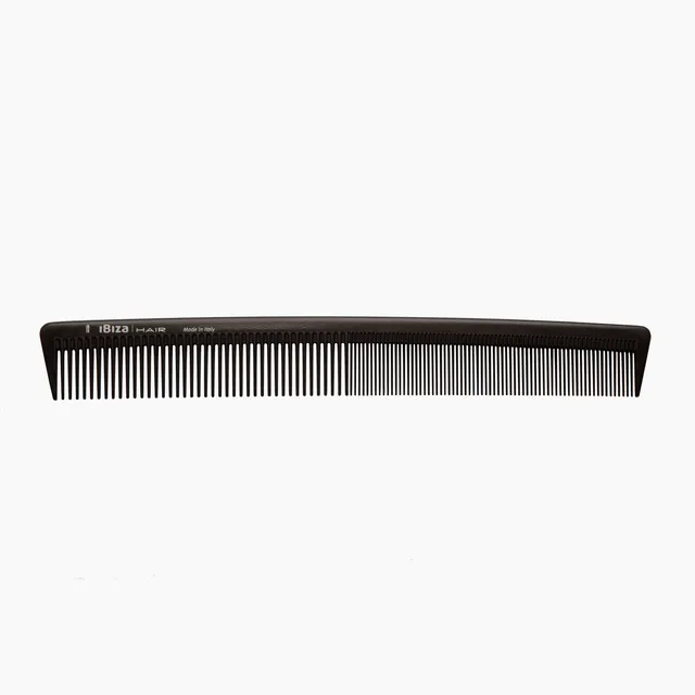 Ibiza Wand peigne coiffure carbone noir coupe