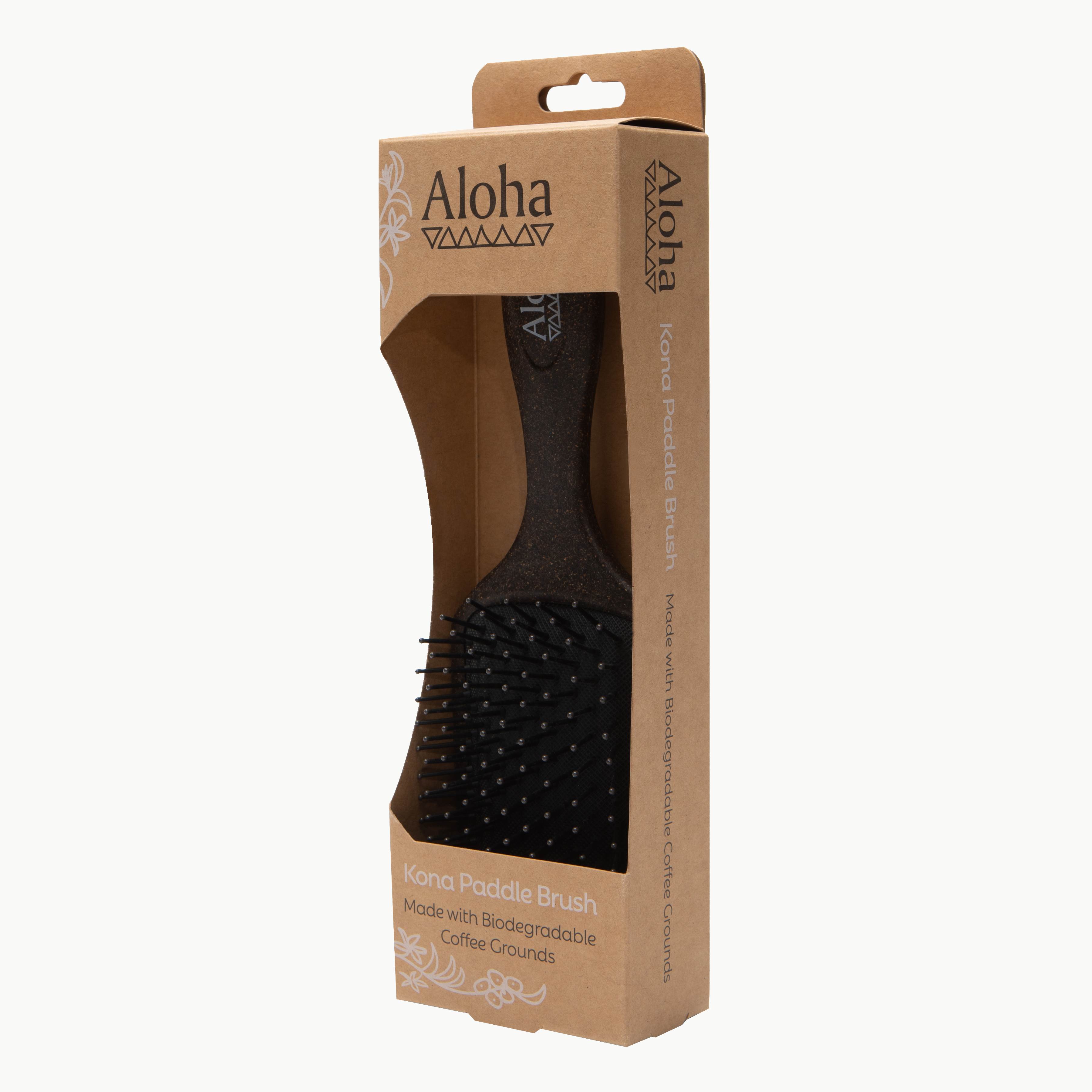 Ibiza Hair Aloha KP3 Brosse paddle démêlante café