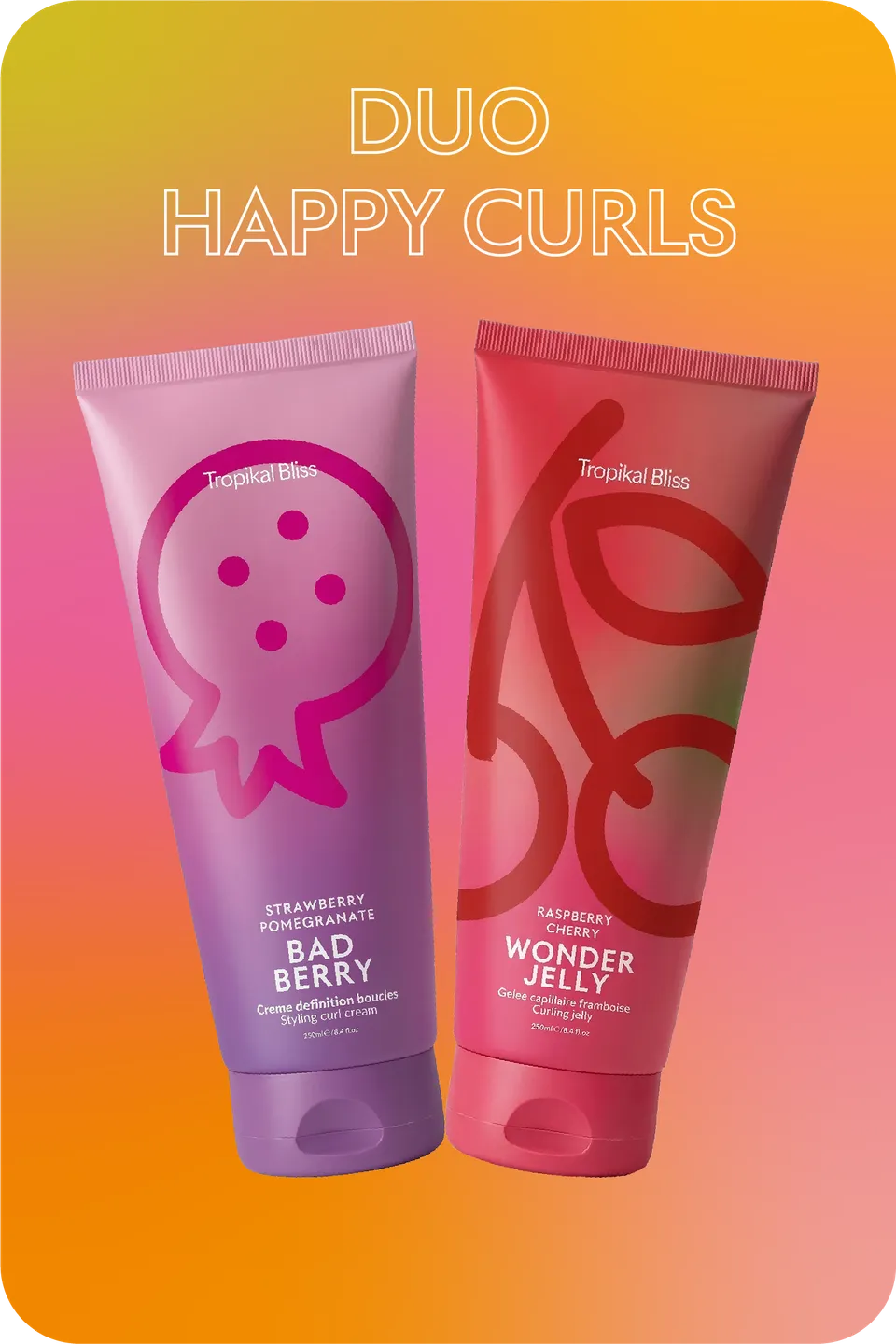 Tropikalbliss Duo Happy Curls duo crème gelée boucles