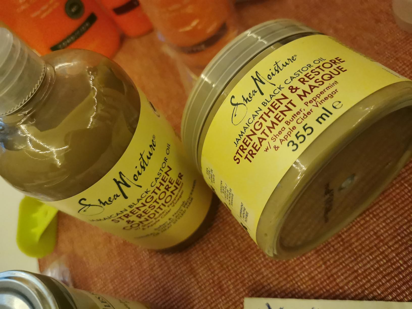 Shea Moisture Jamaican Black Castor Oil coffret 3 soins secs