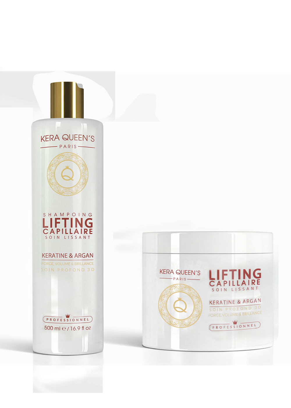 Kera Queen's Lifting Argan kit cheveux abîmés