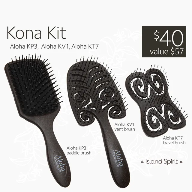 Ibiza Kona Kit 3 brosses Aloha paddle voyage