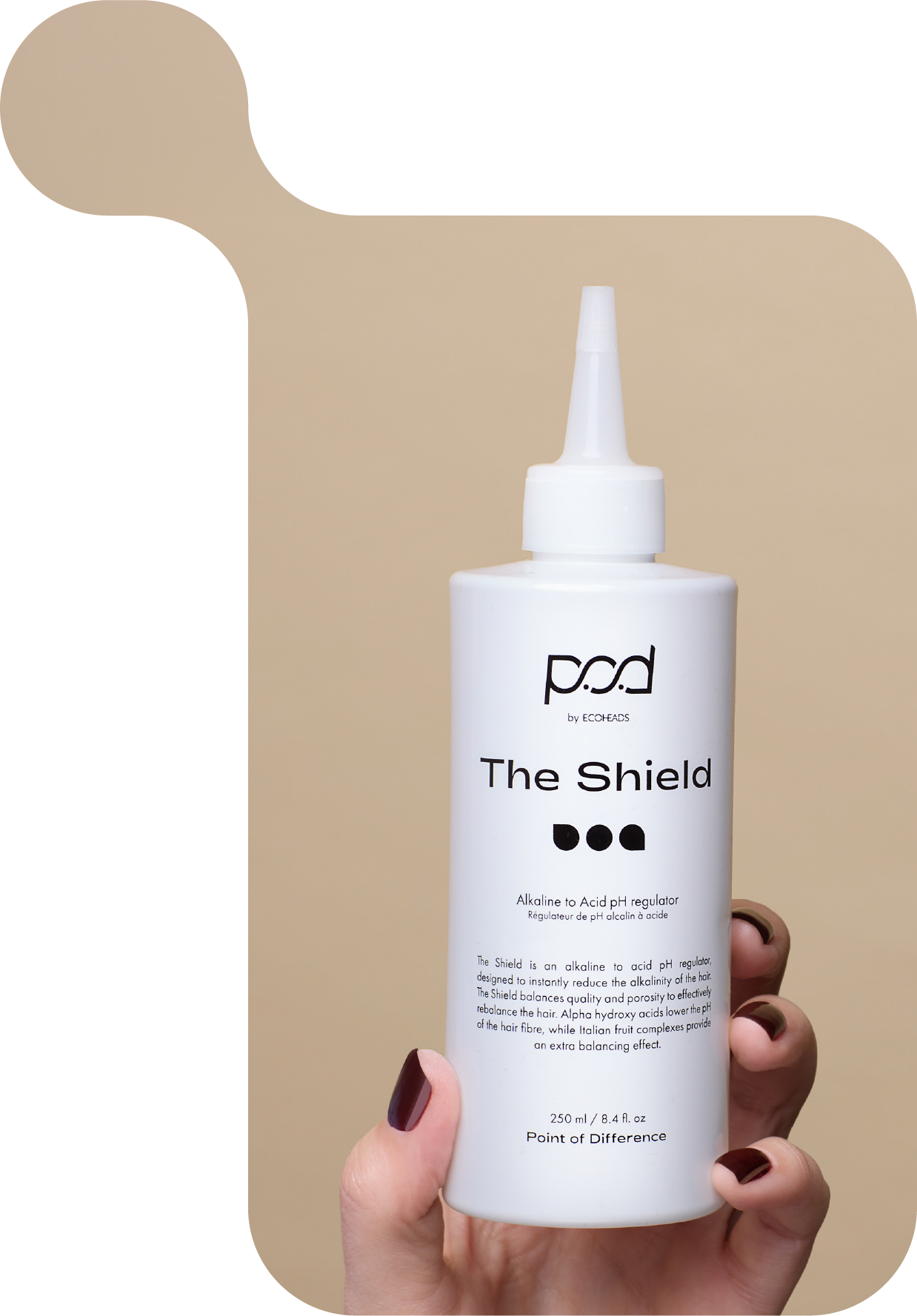 EcoHeads P.O.D Care Shield soin régulateur de pH alcalin-acide
