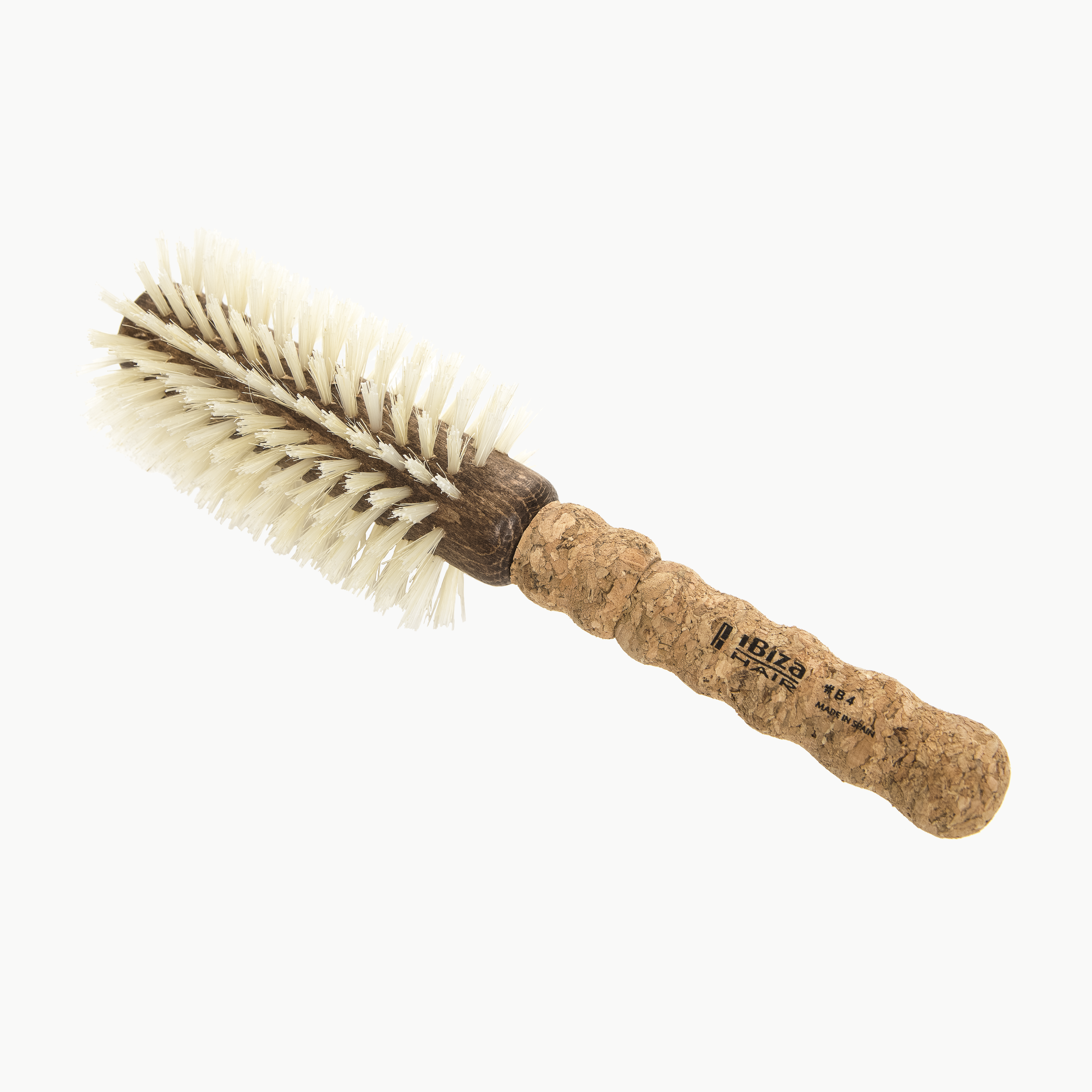 Ibiza Hair B4 brosse ronde 65 mm poils blonds cheveux colorés