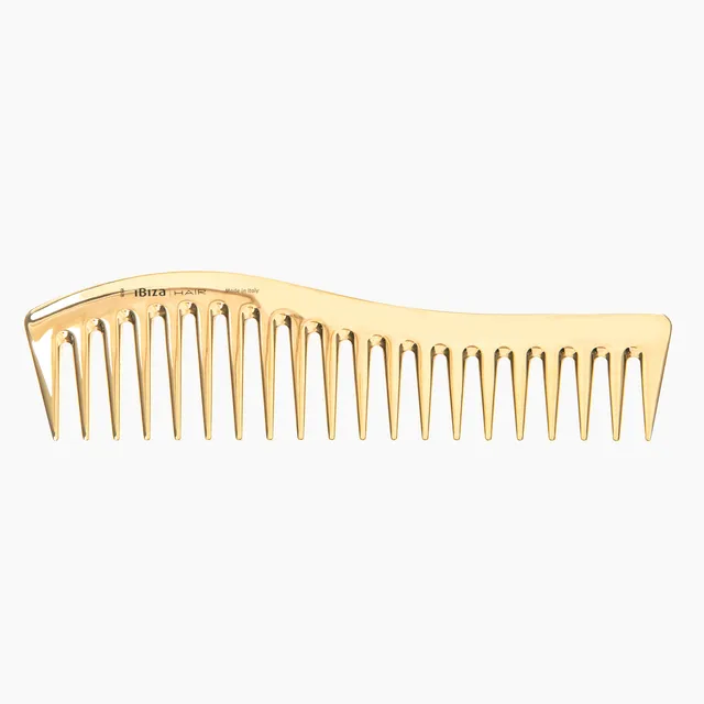 Ibiza Wave peigne vague doré graphite démêlage