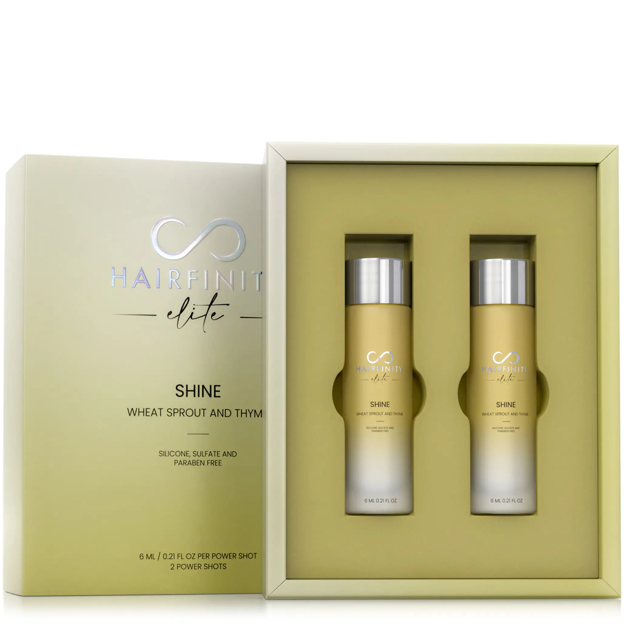Hairfinity Power Shots SHINE Booster brillance à ajouter