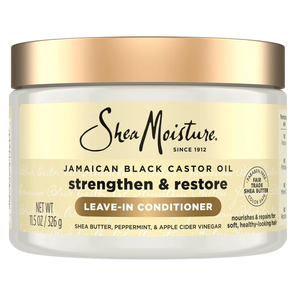 Shea Moisture Jamaican Black Castor Oil soin sans rinçage 340 ml