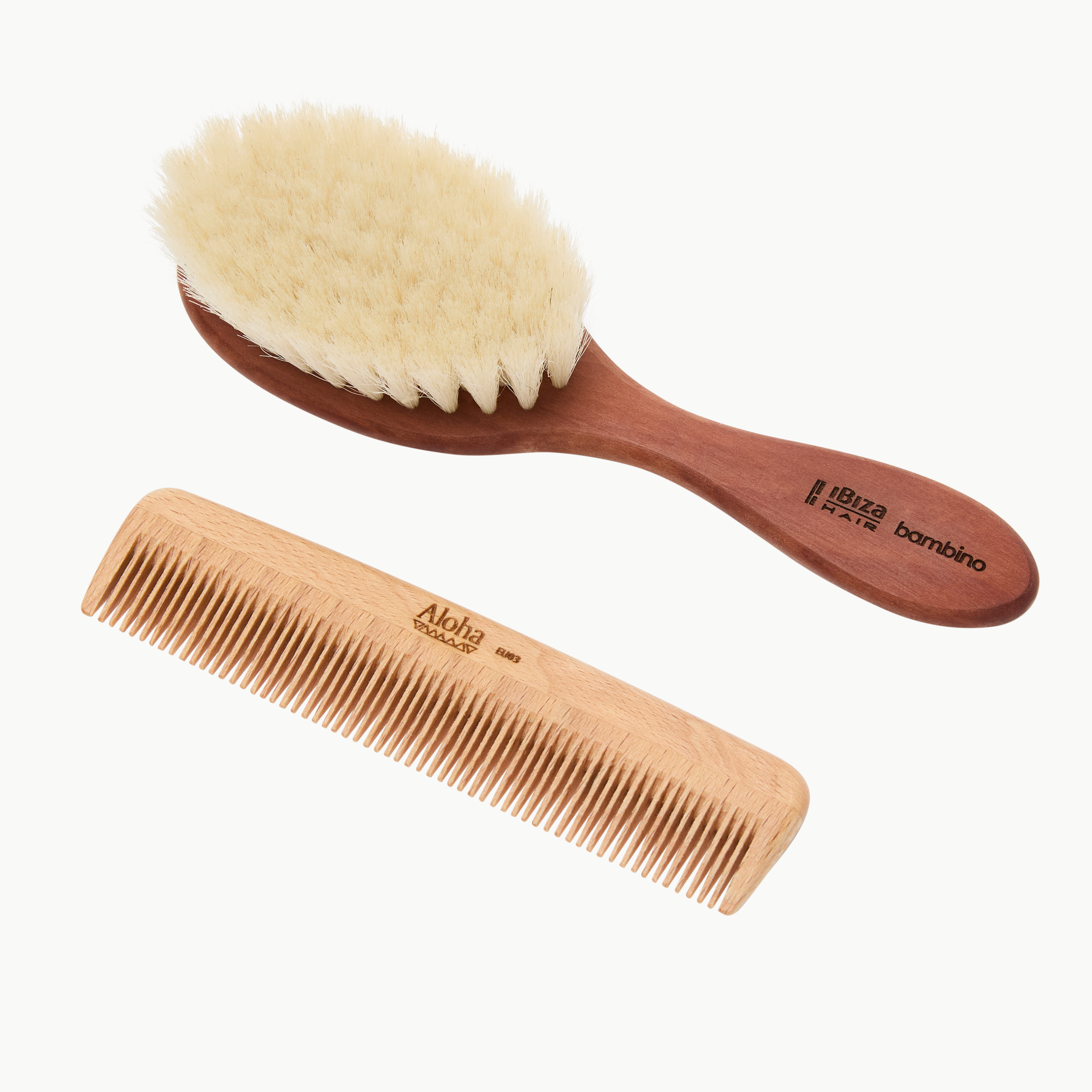 Ibiza Hair Special bambino brosse bébé + peigne Aloha