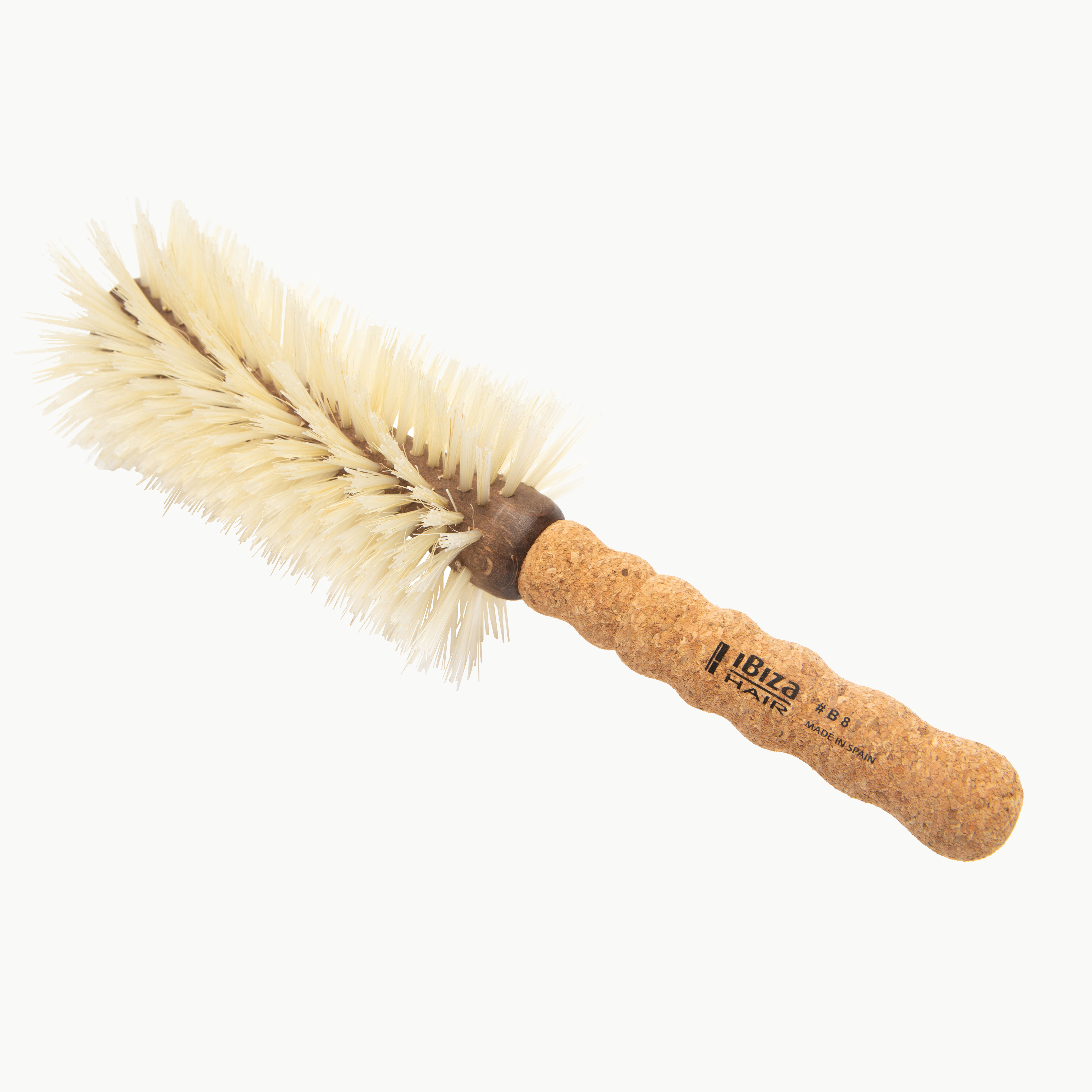 Ibiza Hair B8 brosse ronde 80 mm sanglier blond lissage