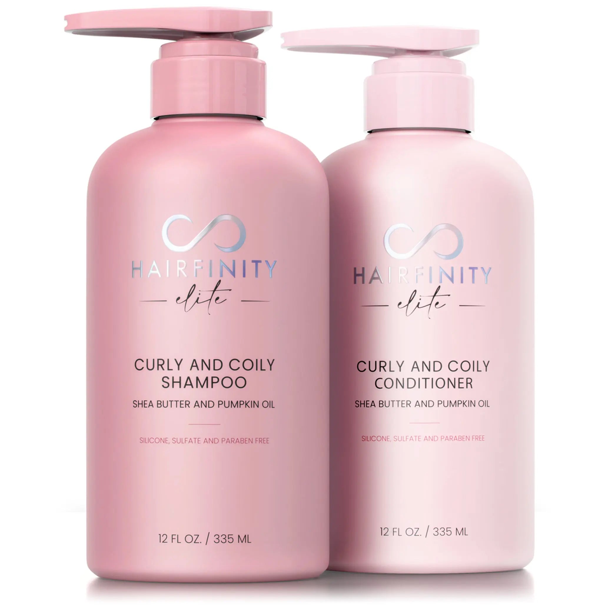 Hair Infinity Curly and Coily duo shampoing cheveux bouclés