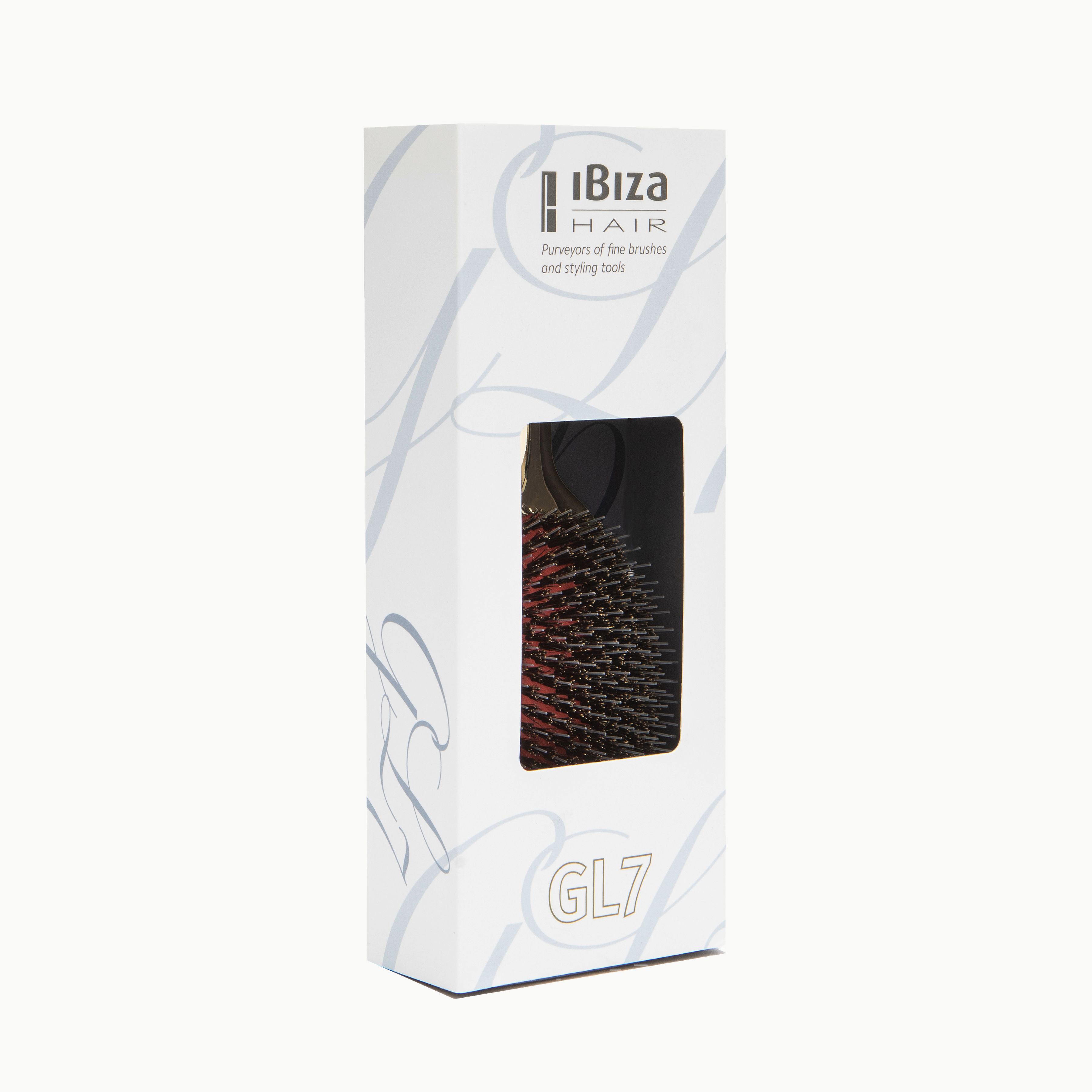 Ibiza Hair GL7 brosse ovale dorée sanglier brillance