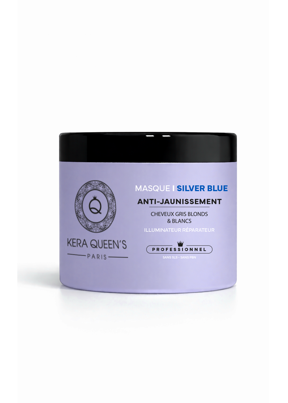 Kera Queen's Rituel Silver Blue kit cheveux blonds