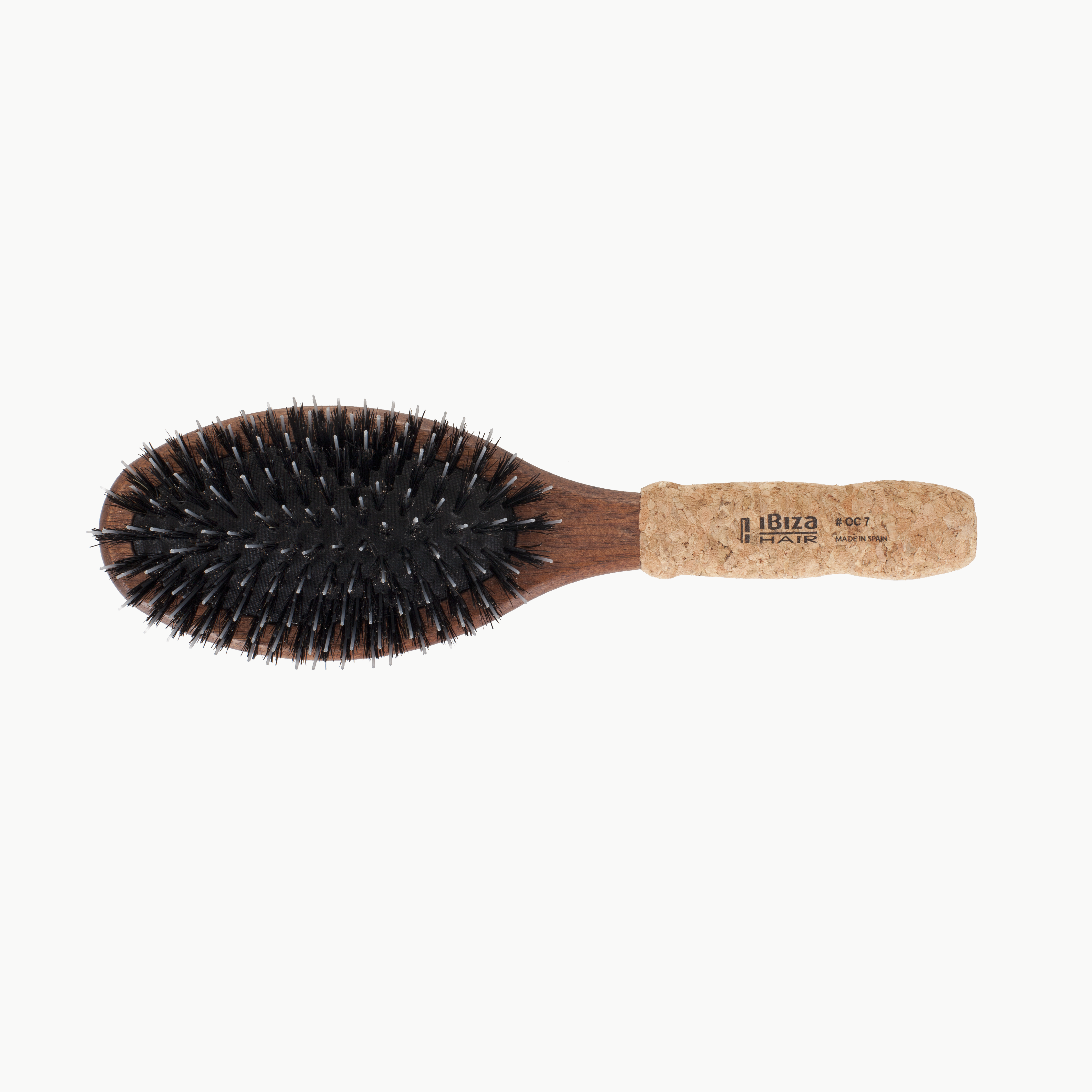 Ibiza Hair OC Series OC7 brosse ovale liège cheveux longs