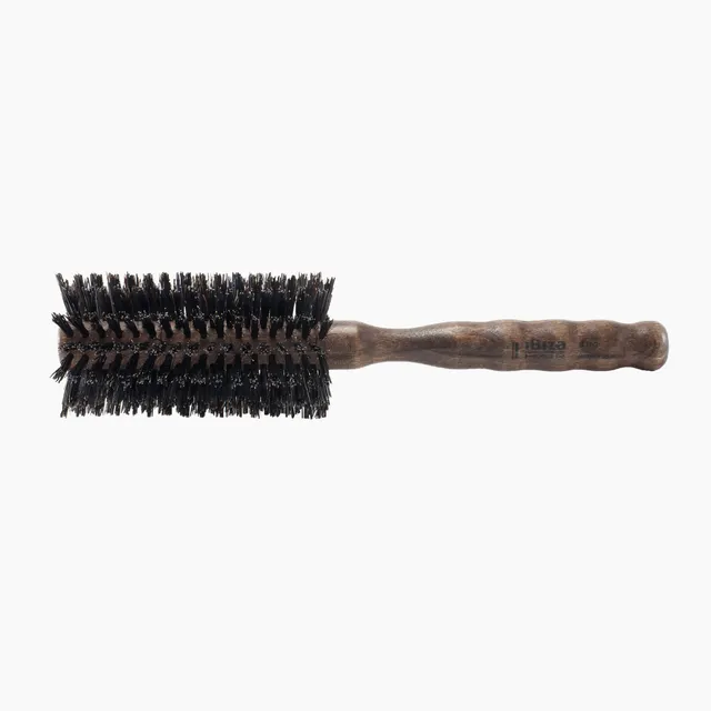 Ibiza Hair H3 brosse ronde 55 mm bois cheveux épais