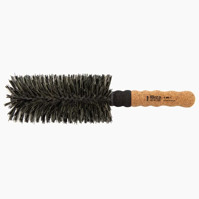 Ibiza Hair MB7 brosse ronde 70 mm liège boucles serrées